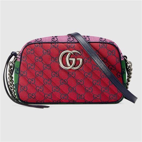 multicolor gucci purse